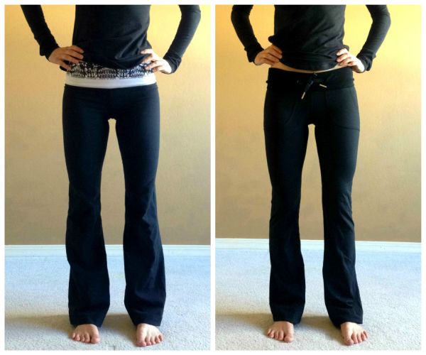 lululemon groove pant flare review