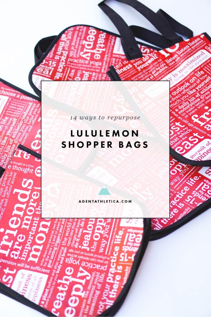 lululemon bag reusable