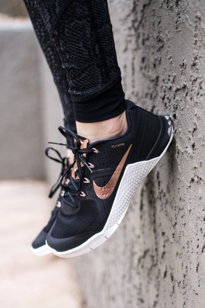 Rose Gold Nike Metcons - Agent Athletica