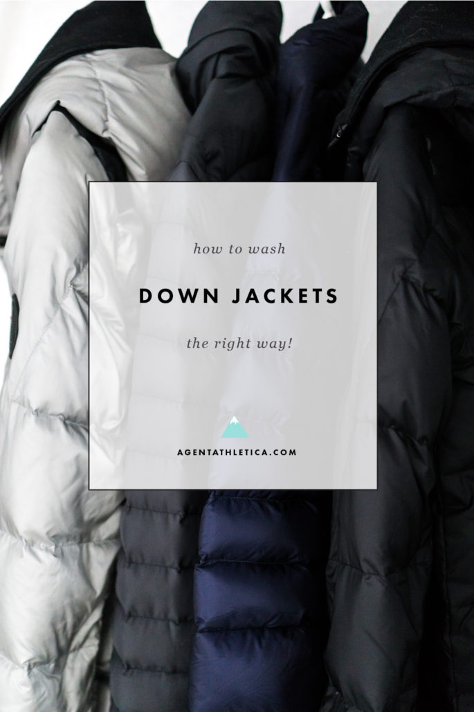 how to wash my northface down jacket