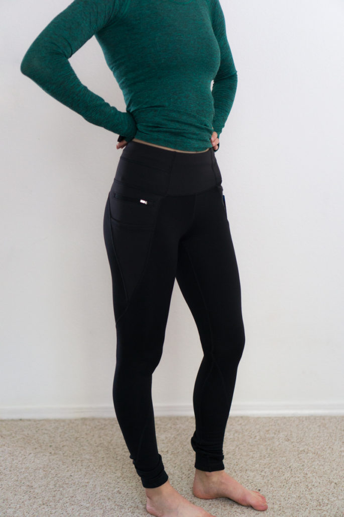 athleta winter tights