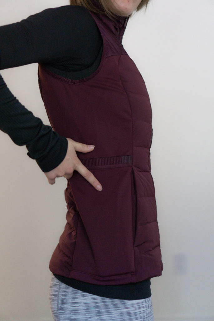 lulu down for it all vest