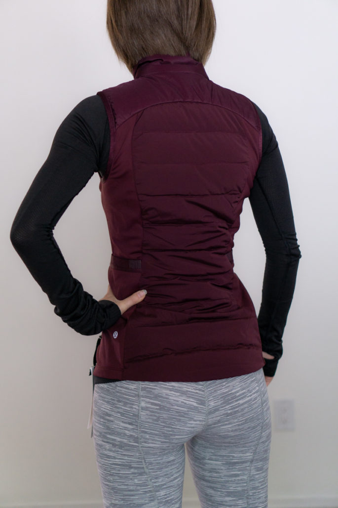 lululemon black vest