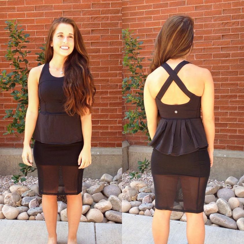 lululemon peplum top