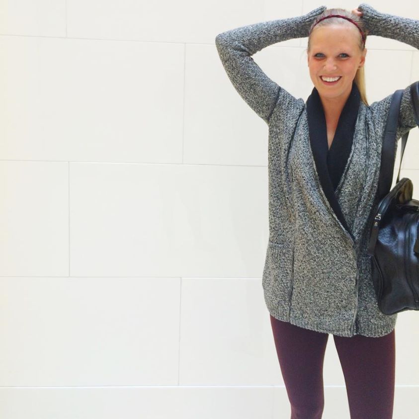 lululemon post practice cardigan