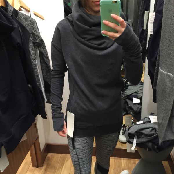 lululemon stress less pullover