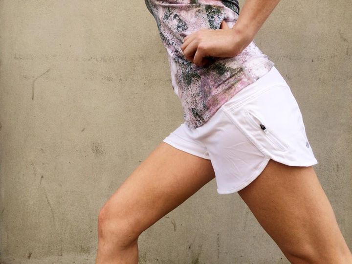 lululemon shorts white
