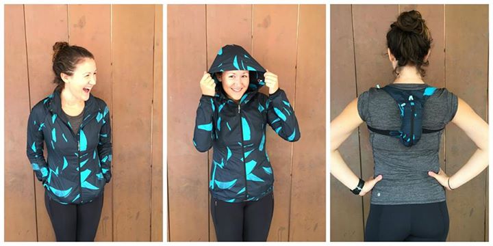 lululemon blue backpack