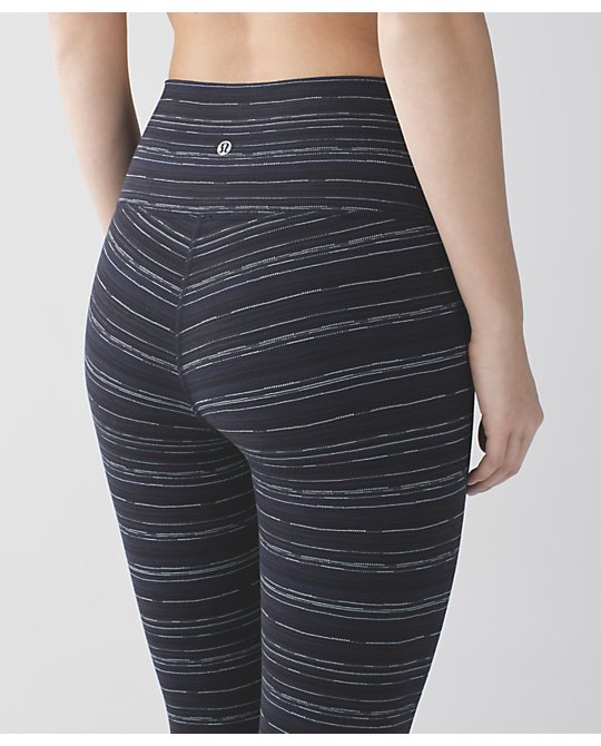 Lululemon cyber stripe naval blue high times pants Agent Athletica