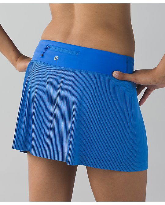 lululemon blue skirt