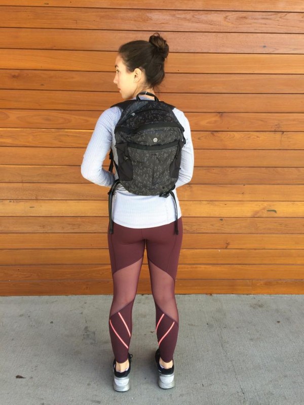 lululemon run all day backpack review
