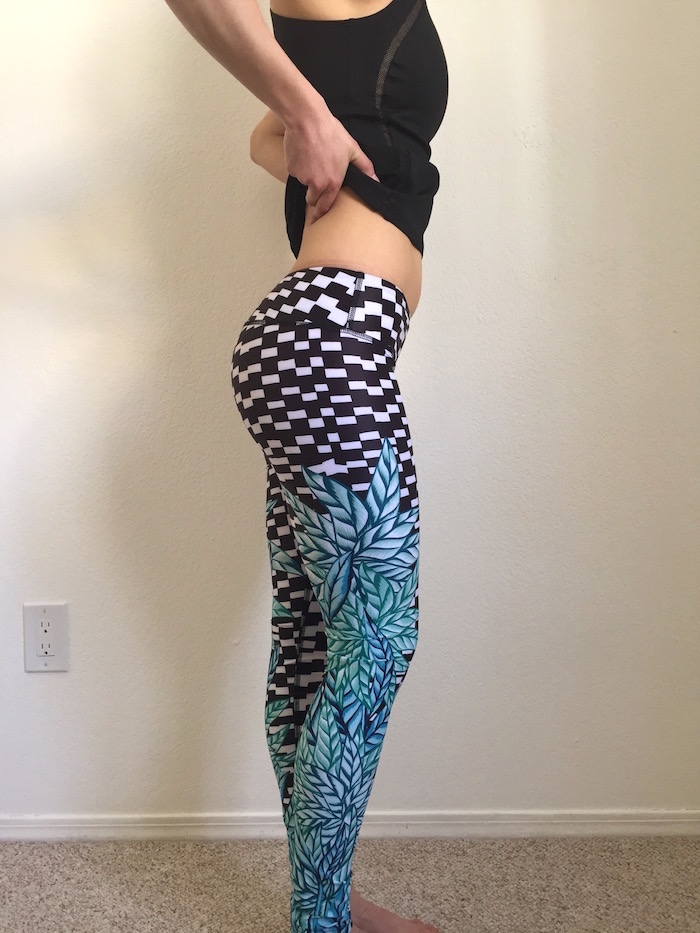 mara hoffman leggings