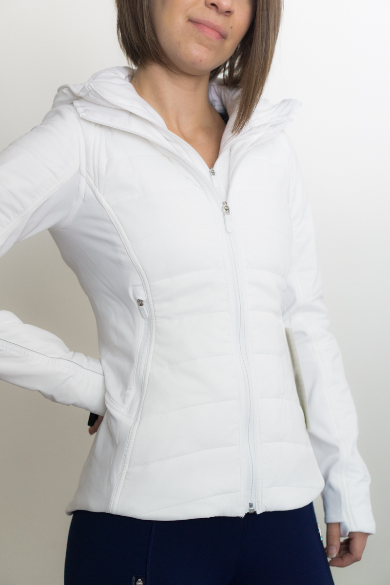 lululemon white puffer jacket